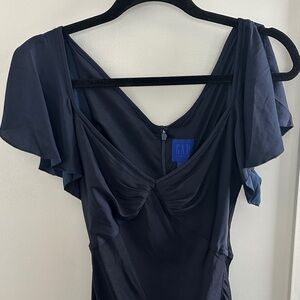 NWT! GAP Studio Women's Deep Blue Dress